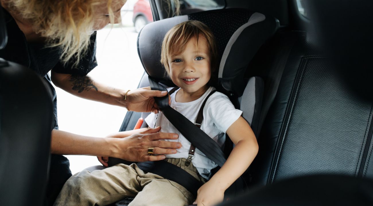 What child car seat do they need according to their child's age